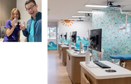 2025 expansion and renovation collage of Pediatric Dentistry of Loveland
