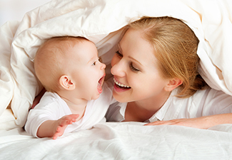 Mom and daughter